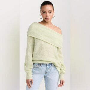 GAUGE81 Orneta Sweater in Shadow Lime Size 34 NWT